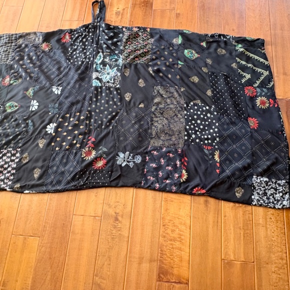 Boho Crotch Drop Tank Dress Jumpsuit Hippie Oversized O/S - Picture 9 of 15